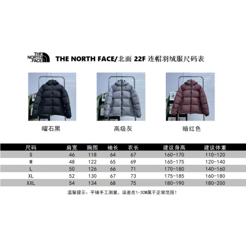 Replica The North Face Down Feather Coat Long Sleeved For Unisex #1241251 $132.00 USD for Wholesale