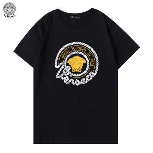 Replica Versace T-Shirts Short Sleeved For Unisex #1241297, $32.00 USD, [ITEM#1241297], Replica Versace T-Shirts outlet from China