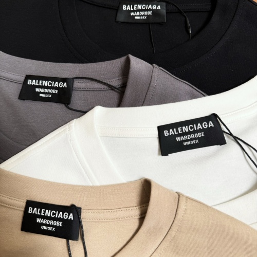 Replica Balenciaga T-Shirts Long Sleeved For Men #1241322 $40.00 USD for Wholesale