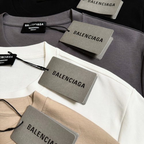 Replica Balenciaga T-Shirts Long Sleeved For Men #1241324 $40.00 USD for Wholesale