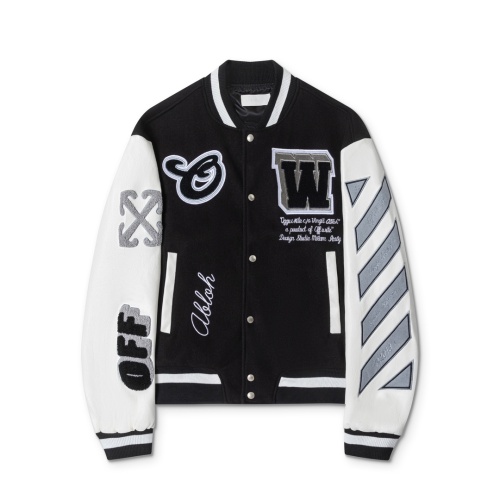 Replica Off-White Jackets Long Sleeved For Unisex #1241327, $82.00 USD, [ITEM#1241327], Replica Off-White Jackets outlet from China