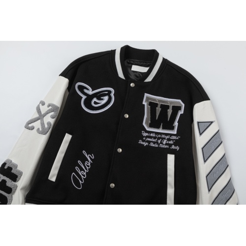 Replica Off-White Jackets Long Sleeved For Unisex #1241327 $82.00 USD for Wholesale