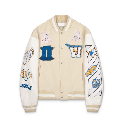 Replica Off-White Jackets Long Sleeved For Unisex #1241329, $96.00 USD, [ITEM#1241329], Replica Off-White Jackets outlet from China