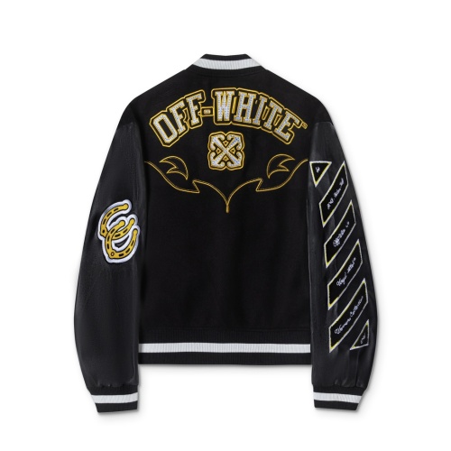 Replica Off-White Jackets Long Sleeved For Unisex #1241331 $92.00 USD for Wholesale