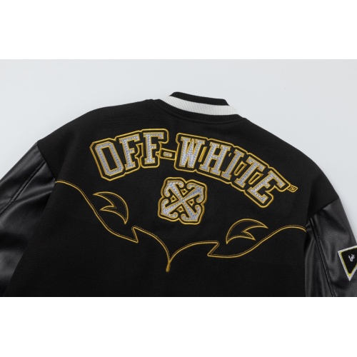 Replica Off-White Jackets Long Sleeved For Unisex #1241331 $92.00 USD for Wholesale