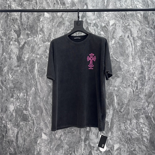 Replica Chrome Hearts T-Shirts Short Sleeved For Unisex #1241370 $60.00 USD for Wholesale