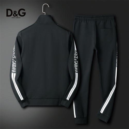 Replica Dolce & Gabbana D&G Tracksuits Long Sleeved For Men #1241487 $85.00 USD for Wholesale