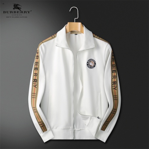 Replica Burberry Tracksuits Long Sleeved For Men #1241489 $85.00 USD for Wholesale