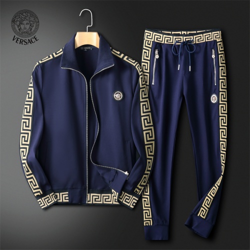 Replica Versace Tracksuits Long Sleeved For Men #1241527, $85.00 USD, [ITEM#1241527], Replica Versace Tracksuits outlet from China