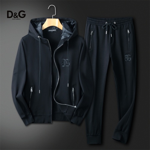 Replica Dolce &amp; Gabbana D&amp;G Tracksuits Long Sleeved For Men #1241543, $85.00 USD, [ITEM#1241543], Replica Dolce &amp; Gabbana D&amp;G Tracksuits outlet from China