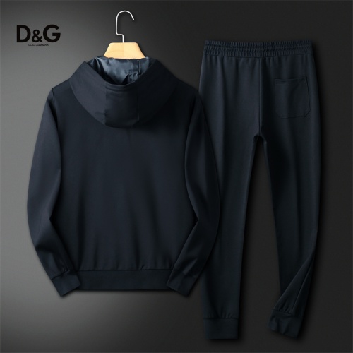 Replica Dolce & Gabbana D&G Tracksuits Long Sleeved For Men #1241543 $85.00 USD for Wholesale