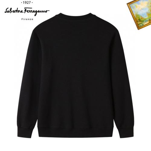 Replica Salvatore Ferragamo Hoodies Long Sleeved For Men #1241572 $40.00 USD for Wholesale