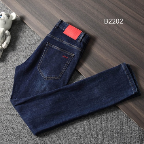 Replica Boss Jeans For Men #1241686 $45.00 USD for Wholesale