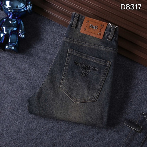 Replica Dolce &amp; Gabbana D&amp;G Jeans For Men #1241708, $45.00 USD, [ITEM#1241708], Replica Dolce &amp; Gabbana D&amp;G Jeans outlet from China