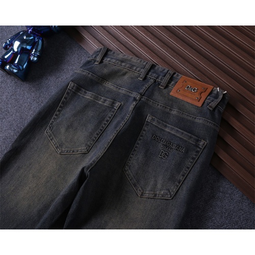 Replica Dolce & Gabbana D&G Jeans For Men #1241708 $45.00 USD for Wholesale