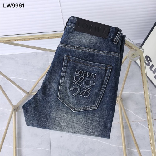 Replica LOEWE Jeans For Men #1241711, $45.00 USD, [ITEM#1241711], Replica LOEWE Jeans outlet from China