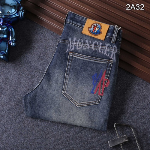 Replica Moncler Jeans For Men #1241715, $45.00 USD, [ITEM#1241715], Replica Moncler Jeans outlet from China