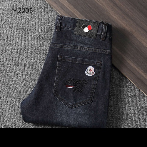 Replica Moncler Jeans For Men #1241716, $45.00 USD, [ITEM#1241716], Replica Moncler Jeans outlet from China