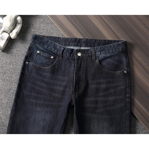 Replica Moncler Jeans For Men #1241716 $45.00 USD for Wholesale