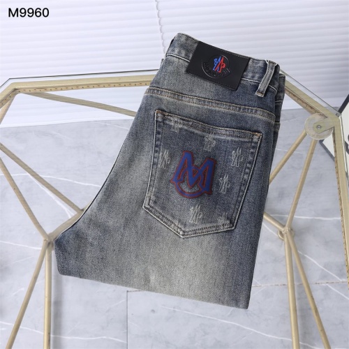 Replica Moncler Jeans For Men #1241718, $45.00 USD, [ITEM#1241718], Replica Moncler Jeans outlet from China