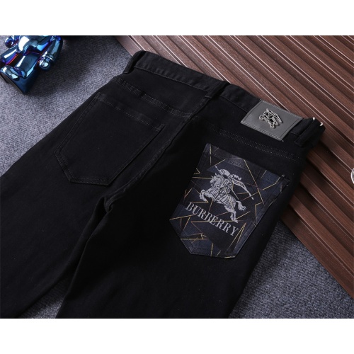 Replica Burberry Jeans For Men #1241741 $45.00 USD for Wholesale