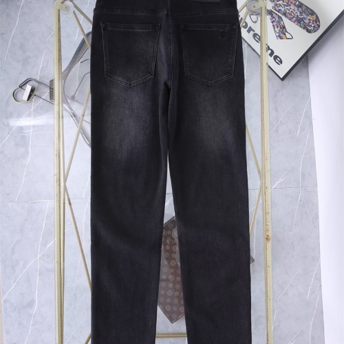 Replica Burberry Jeans For Men #1241748 $45.00 USD for Wholesale