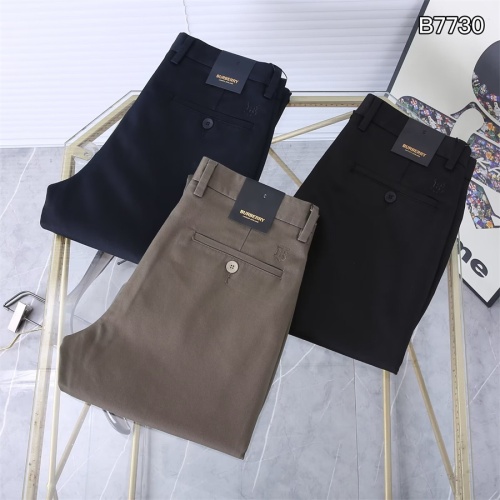 Replica Burberry Pants For Men #1241751 $45.00 USD for Wholesale