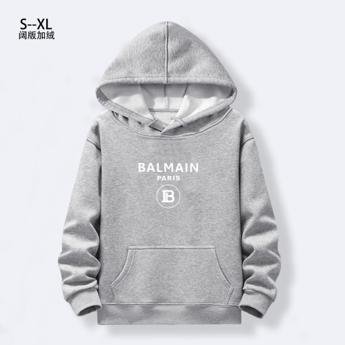 Replica Balmain Hoodies Long Sleeved For Men #1241865, $40.00 USD, [ITEM#1241865], Replica Balmain Hoodies outlet from China