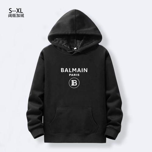 Replica Balmain Hoodies Long Sleeved For Men #1241866, $40.00 USD, [ITEM#1241866], Replica Balmain Hoodies outlet from China