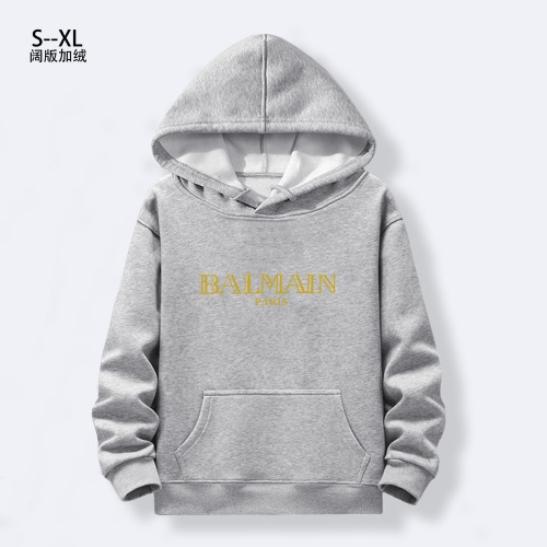 Replica Balmain Hoodies Long Sleeved For Men #1241867, $40.00 USD, [ITEM#1241867], Replica Balmain Hoodies outlet from China