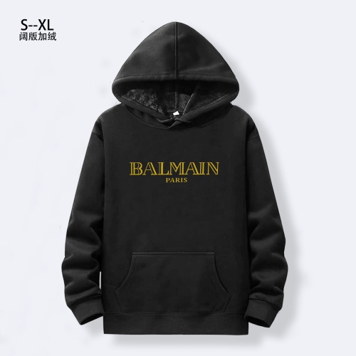 Replica Balmain Hoodies Long Sleeved For Men #1241868, $40.00 USD, [ITEM#1241868], Replica Balmain Hoodies outlet from China