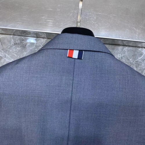 Replica Thom Browne Jackets Long Sleeved For Men #1242151 $88.00 USD for Wholesale