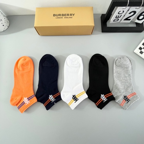 Replica Burberry Socks #1242206 $25.00 USD for Wholesale