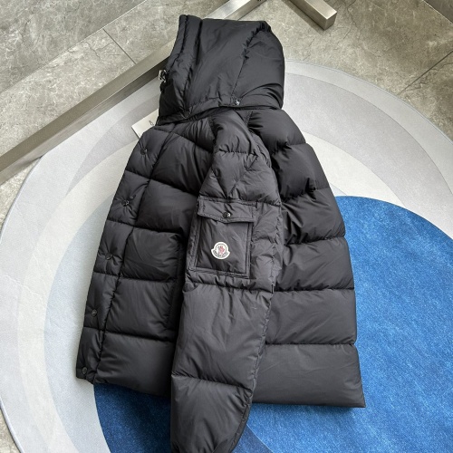 Replica Moncler Down Feather Coat Long Sleeved For Unisex #1242241 $195.00 USD for Wholesale