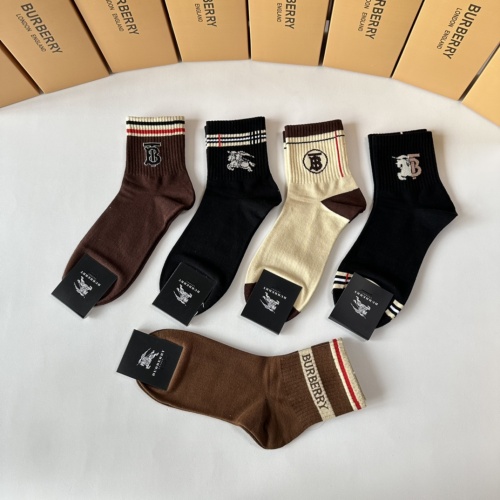 Replica Burberry Socks #1242411 $25.00 USD for Wholesale