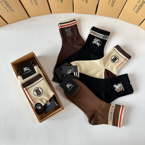 Replica Burberry Socks #1242411 $25.00 USD for Wholesale