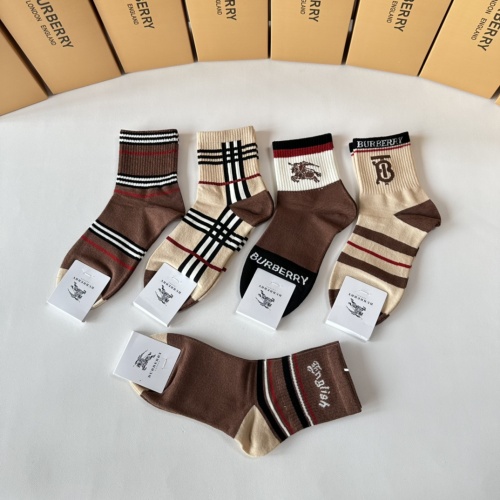 Replica Burberry Socks #1242412 $25.00 USD for Wholesale