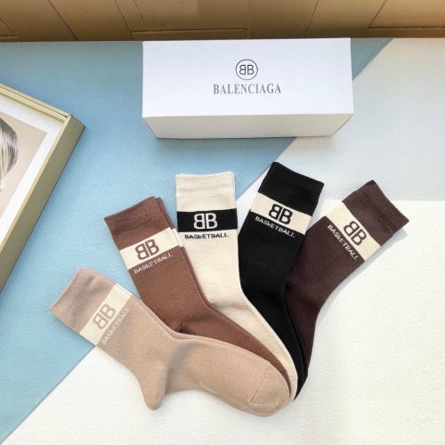 Replica Balenciaga Socks #1242418 $29.00 USD for Wholesale