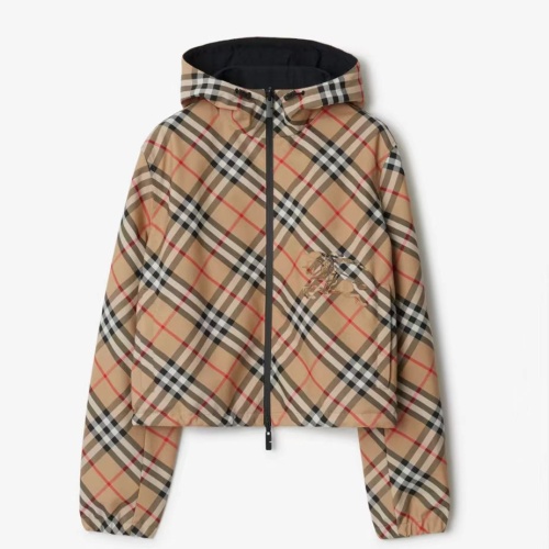 Replica Burberry Jackets Long Sleeved For Women #1242523, $160.00 USD, [ITEM#1242523], Replica Burberry Jackets outlet from China