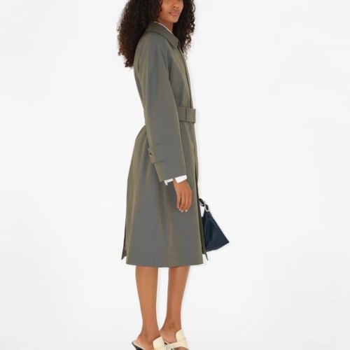 Replica Burberry Trench Coat Long Sleeved For Women #1242543 $192.00 USD for Wholesale