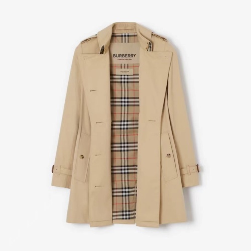 Replica Burberry Trench Coat Long Sleeved For Women #1242555, $192.00 USD, [ITEM#1242555], Replica Burberry Trench Coat outlet from China