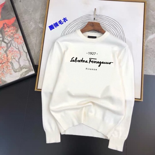 Replica Salvatore Ferragamo Sweaters Long Sleeved For Men #1242716, $42.00 USD, [ITEM#1242716], Replica Salvatore Ferragamo Sweaters outlet from China