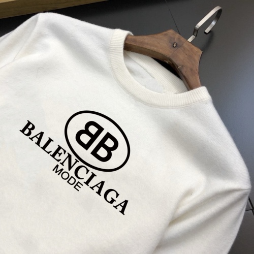 Replica Balenciaga Sweaters Long Sleeved For Men #1242737 $42.00 USD for Wholesale