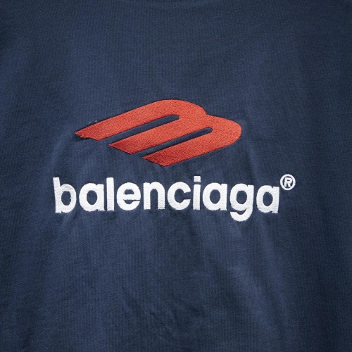 Replica Balenciaga T-Shirts Long Sleeved For Unisex #1242775 $45.00 USD for Wholesale