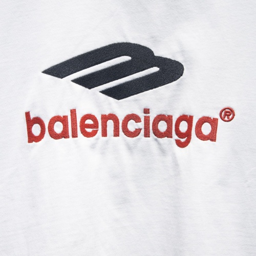 Replica Balenciaga T-Shirts Long Sleeved For Unisex #1242776 $45.00 USD for Wholesale