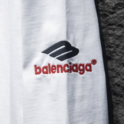 Replica Balenciaga T-Shirts Long Sleeved For Unisex #1242776 $45.00 USD for Wholesale