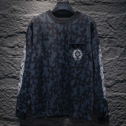 Replica Chrome Hearts T-Shirts Long Sleeved For Unisex #1242780, $45.00 USD, [ITEM#1242780], Replica Chrome Hearts T-Shirts outlet from China