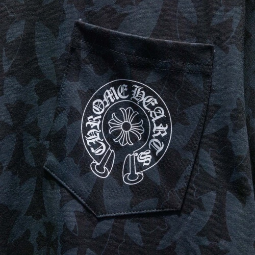 Replica Chrome Hearts T-Shirts Long Sleeved For Unisex #1242780 $45.00 USD for Wholesale