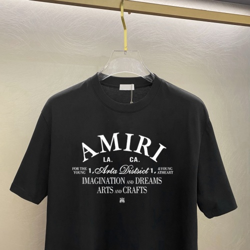 Replica Amiri T-Shirts Short Sleeved For Unisex #1242790 $25.00 USD for Wholesale