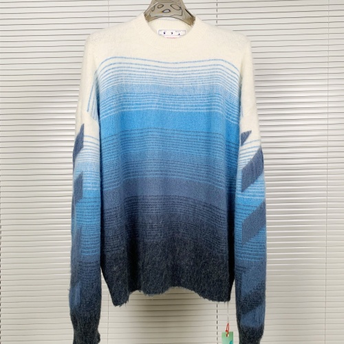 Replica Off-White Sweaters Long Sleeved For Unisex #1242791 $48.00 USD for Wholesale